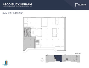 4200 Buckingham Rd, Fort Worth, TX à louer Plan d’étage– Image 1 sur 2