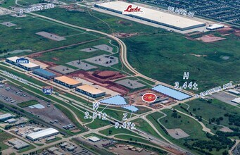 I-240, Oklahoma City, OK - VUE AÉRIENNE vue de carte