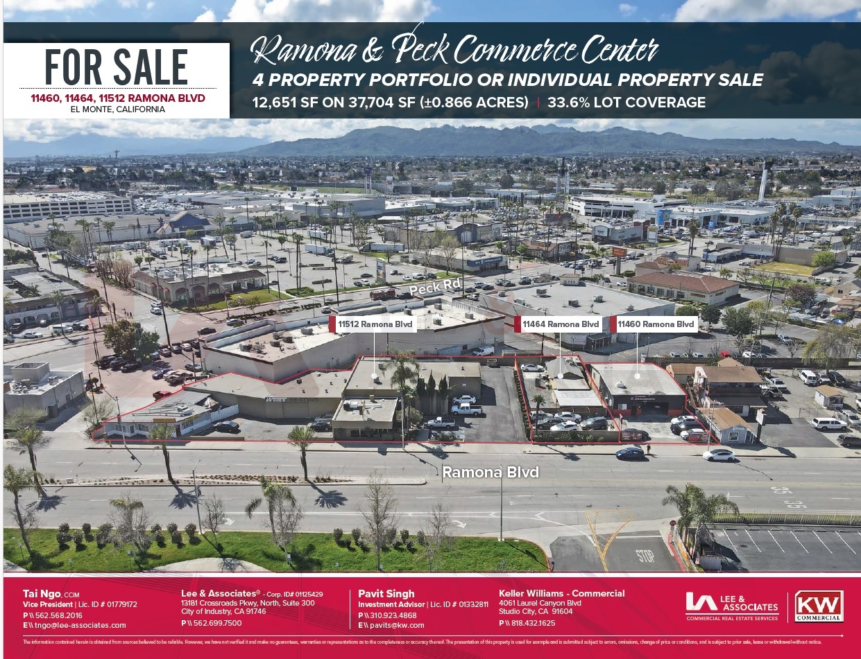 11464 Ramona Blvd, El Monte, CA à vendre Photo principale– Image 1 sur 5