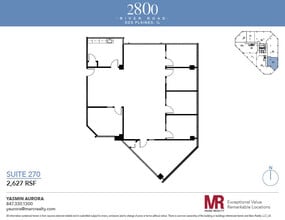 2800 S River Rd, Des Plaines, IL à louer Plan d’étage– Image 1 sur 1