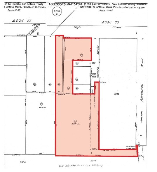 High St & Howard St, Oakland, CA à louer - Plan cadastral – Image 2 sur 2