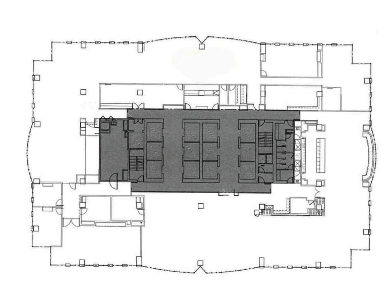 1800 Av McGill College, Montréal, QC à louer Plan d’étage– Image 1 sur 1