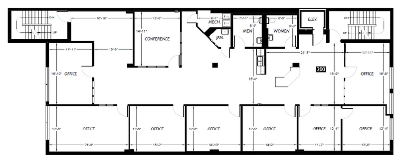 321 Burnett Ave S, Renton, WA à louer Plan d’étage– Image 1 sur 1