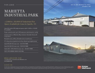 Plus de détails pour 855-895 Marietta Way, Sparks, NV - Industriel/Logistique à louer