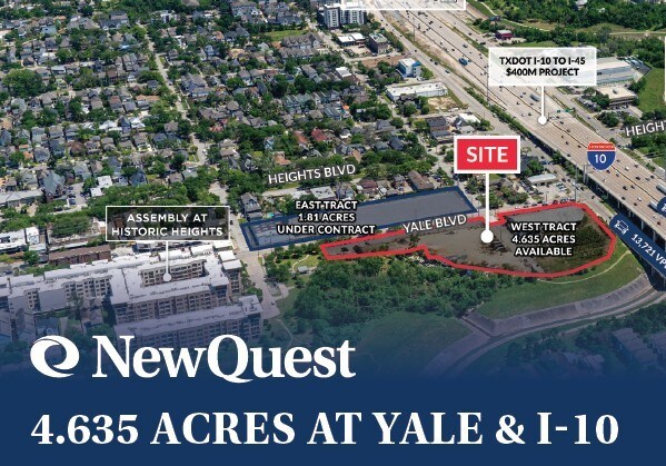 4.635 Acres at Yale & I-10, Houston, TX à vendre - Photo principale – Image 1 sur 1