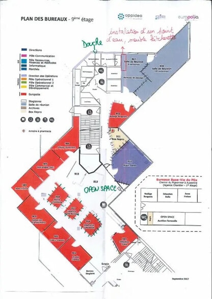Bureau dans Toulouse à louer - Plan d’étage – Image 2 sur 2