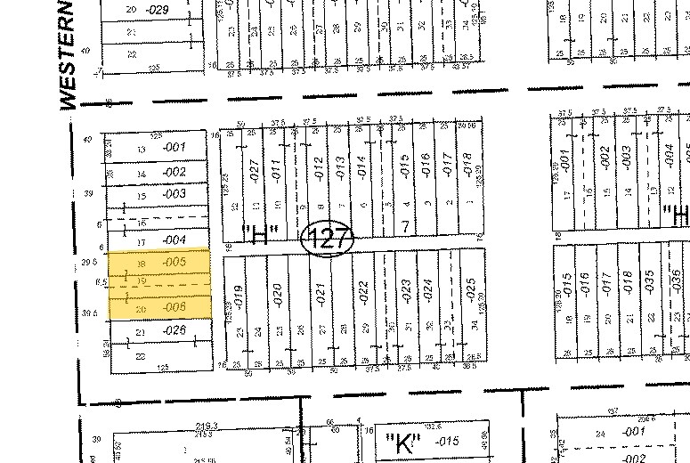 12147-12151 S Western Ave, Blue Island, IL à louer - Plan cadastral – Image 2 sur 8