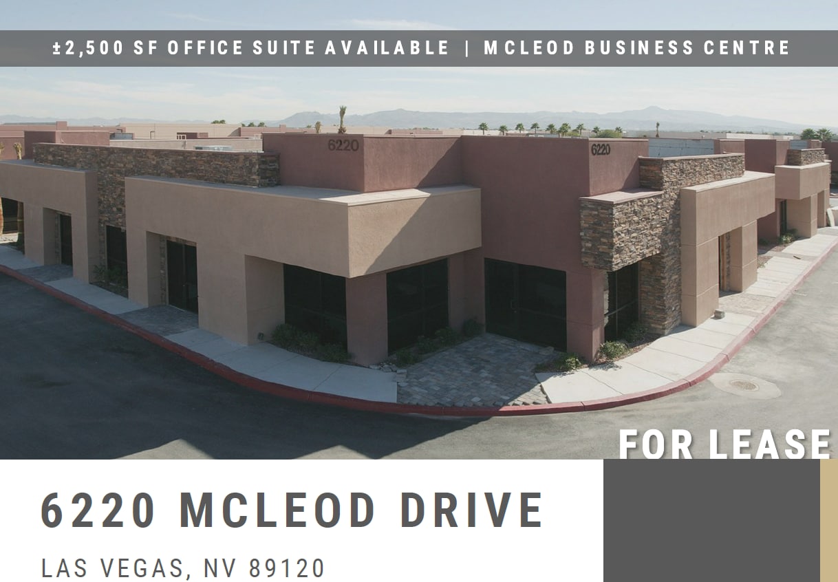 6220 McLeod Dr, Las Vegas, NV à louer Photo de l’immeuble– Image 1 sur 4