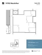 19772 MacArthur Blvd, Irvine, CA à louer Plan d’étage– Image 1 sur 1