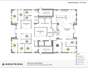 22 W Atlantic Ave, Delray Beach, FL à louer Plan d’étage– Image 1 sur 5