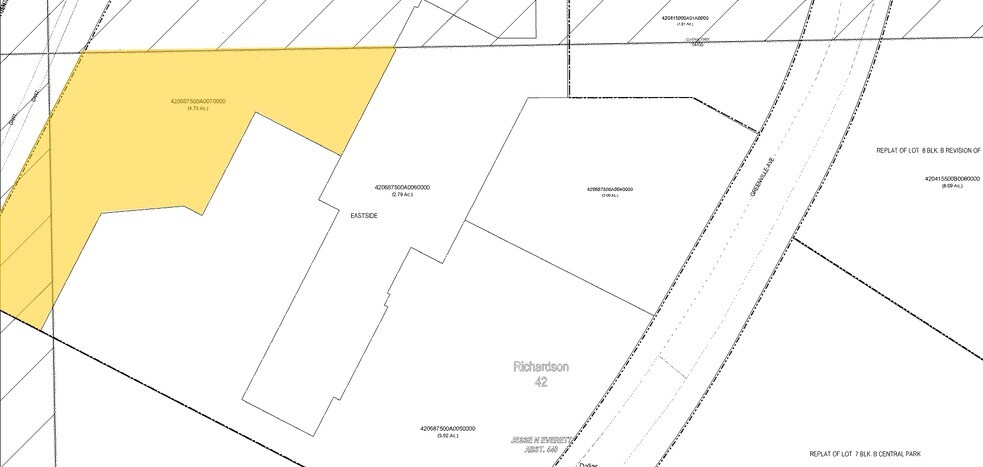 730 E Campbell Rd, Richardson, TX à vendre - Plan cadastral – Image 2 sur 4