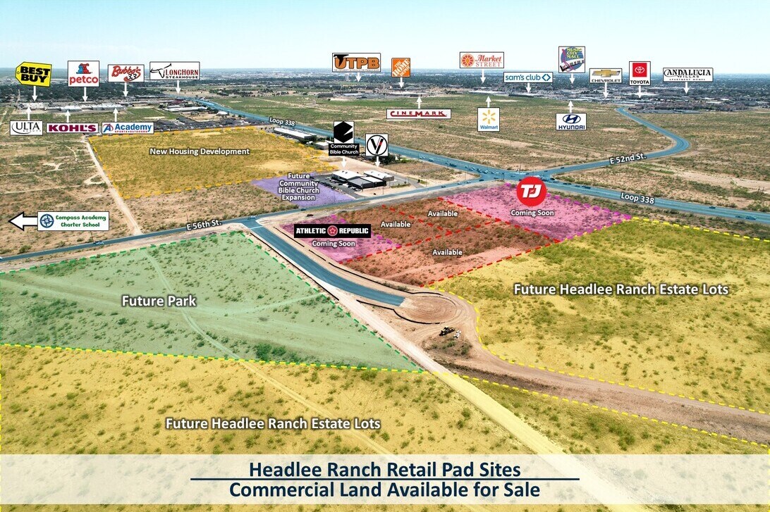 East 56th Street, Odessa, TX à vendre Aérien– Image 1 sur 3