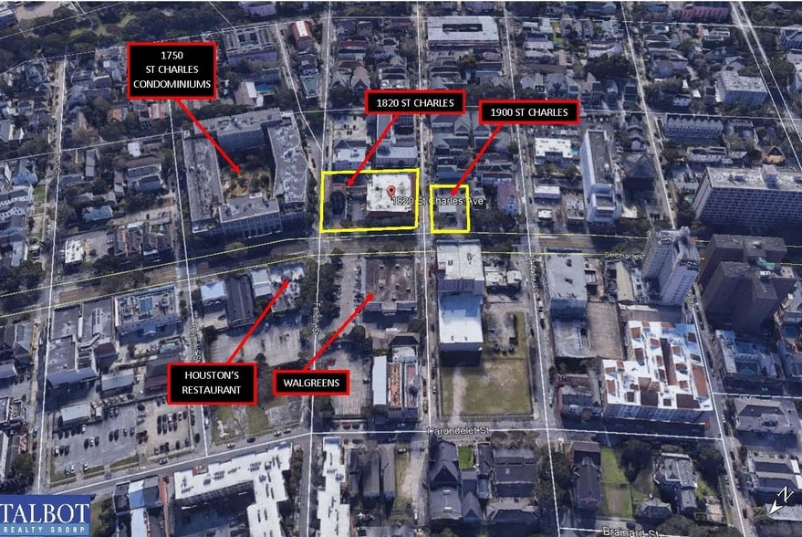 1820 St. Charles Ave, New Orleans, LA à louer - Aérien – Image 3 sur 3