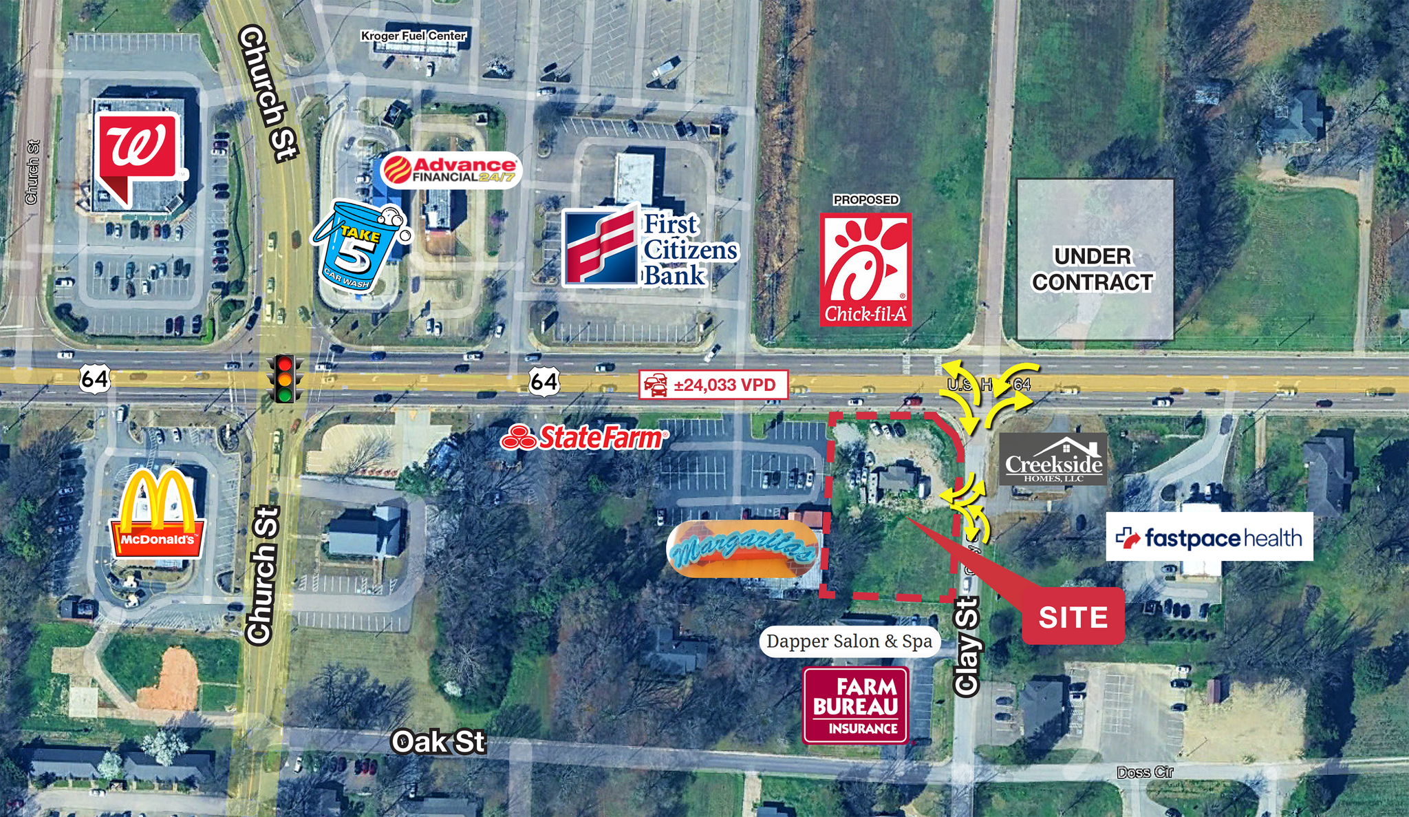 7370 Highway 64, Oakland, TN à louer Photo de l’immeuble– Image 1 sur 3