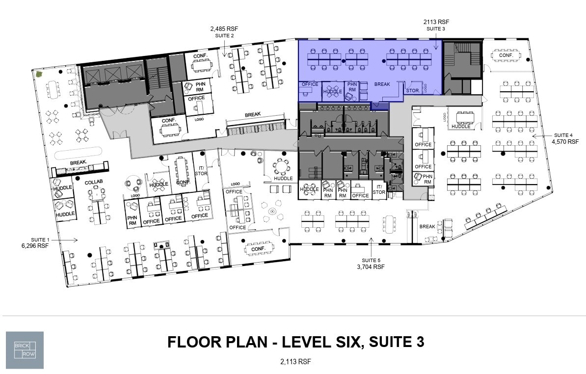 801 Barton Springs Rd, Austin, TX à louer Plan d’étage– Image 1 sur 1