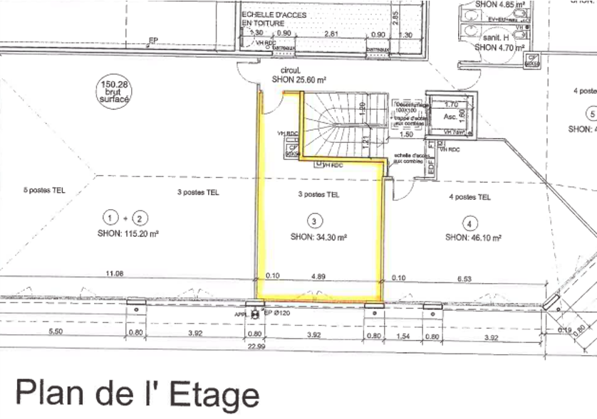 69 Allée De Bellefontaine, Toulouse, HG  31100 -  -  - Plan d’étage - Image 1 of 1