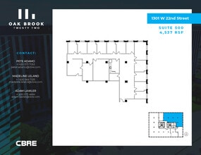 1301 W 22nd St, Oak Brook, IL à louer Photo intérieure– Image 1 sur 1