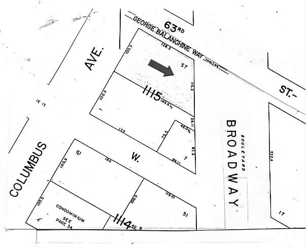 44 W 63rd St, New York, NY à louer - Plan cadastral – Image 2 sur 6
