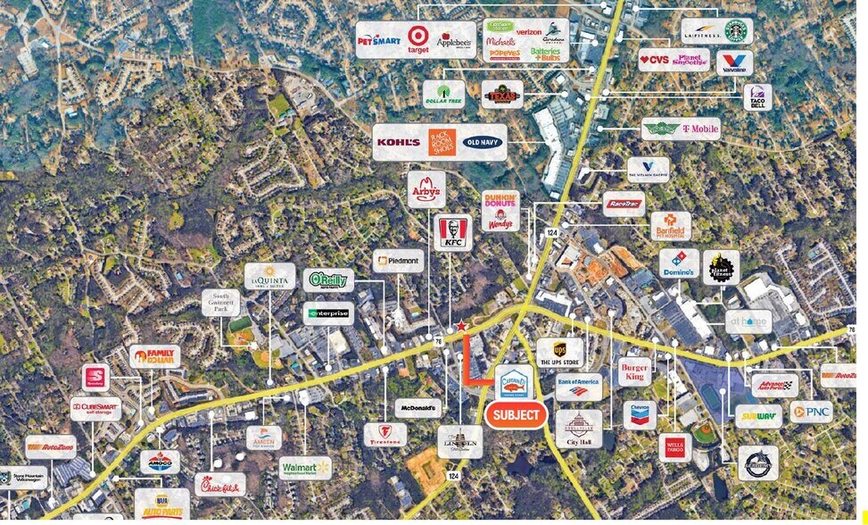 2637 Main St W, Snellville, GA à vendre - Photo de l’immeuble – Image 2 sur 9