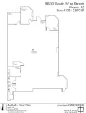 9831 S 51st St, Phoenix, AZ à louer Plan d’étage– Image 1 sur 11