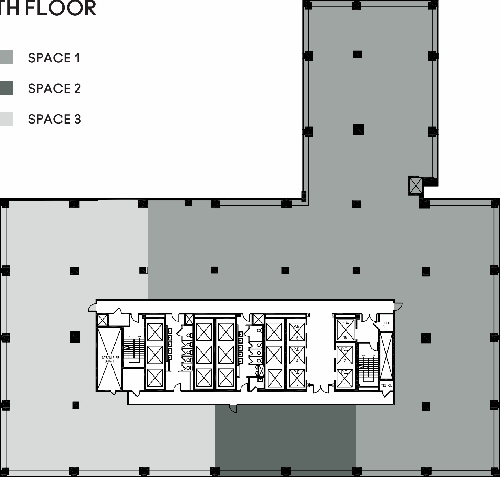 622 Third Ave, New York, NY à louer Plan d’étage– Image 1 sur 1