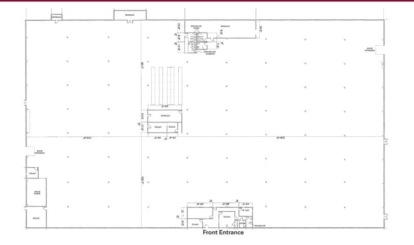 3636 N Buckner Blvd, Dallas, TX à louer Plan d’étage– Image 1 sur 1