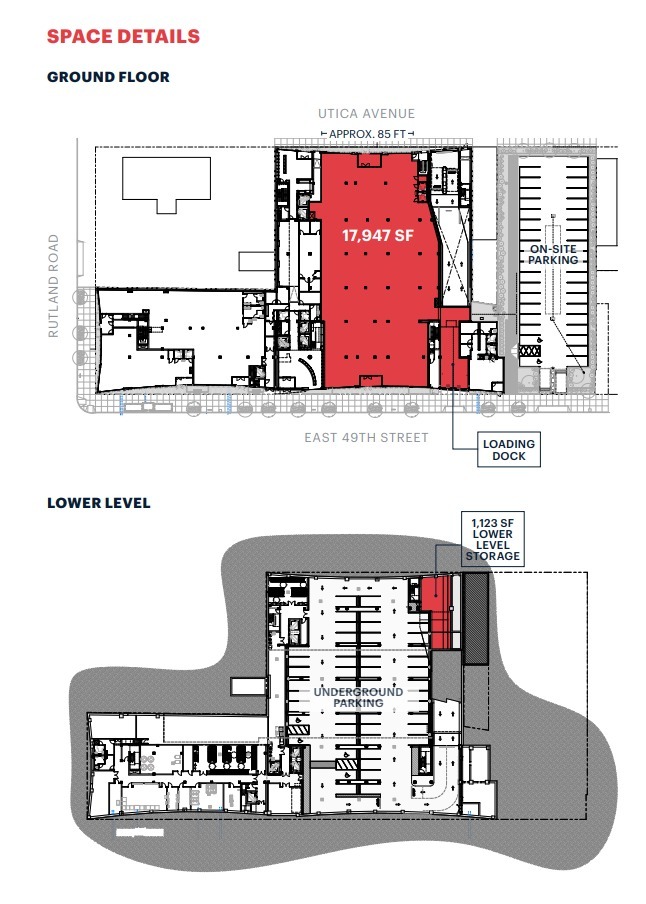 548 Utica Ave, Brooklyn, NY à louer Plan d’étage– Image 1 sur 8