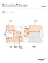 11600-11630 S Kedzie Ave, Merrionette Park, IL à louer Plan d’étage– Image 1 sur 1