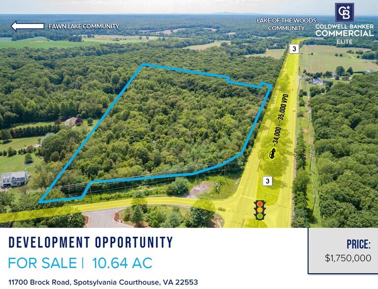 11700 Brock Rd, Spotsylvania, VA à vendre - Photo de l’immeuble – Image 1 sur 4