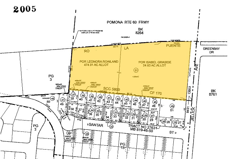 1370 Fullerton Rd, Rowland Heights, CA à louer - Plan cadastral – Image 3 sur 6