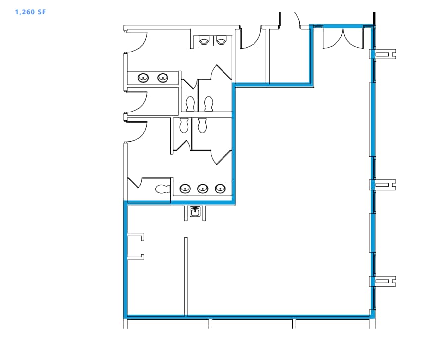 8001 Franklin Farms Dr, Richmond, VA à louer Plan d’étage– Image 1 sur 1