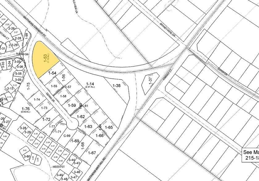 2925 Senna Dr, Matthews, NC à louer - Plan cadastral – Image 2 sur 6