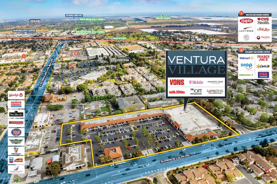 5682-5688 Telephone Rd, Ventura, CA à vendre - Photo de l’immeuble – Image 2 sur 8