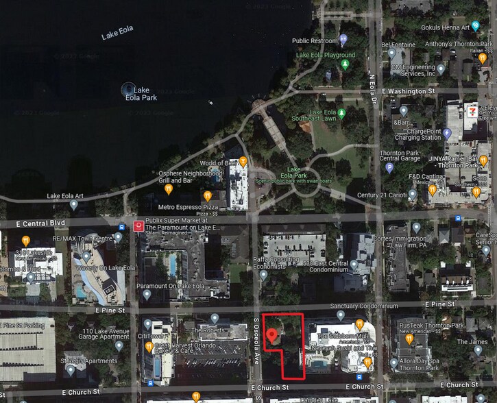 101 S Osceola Ave, Orlando, FL à vendre - Aérien – Image 3 sur 7