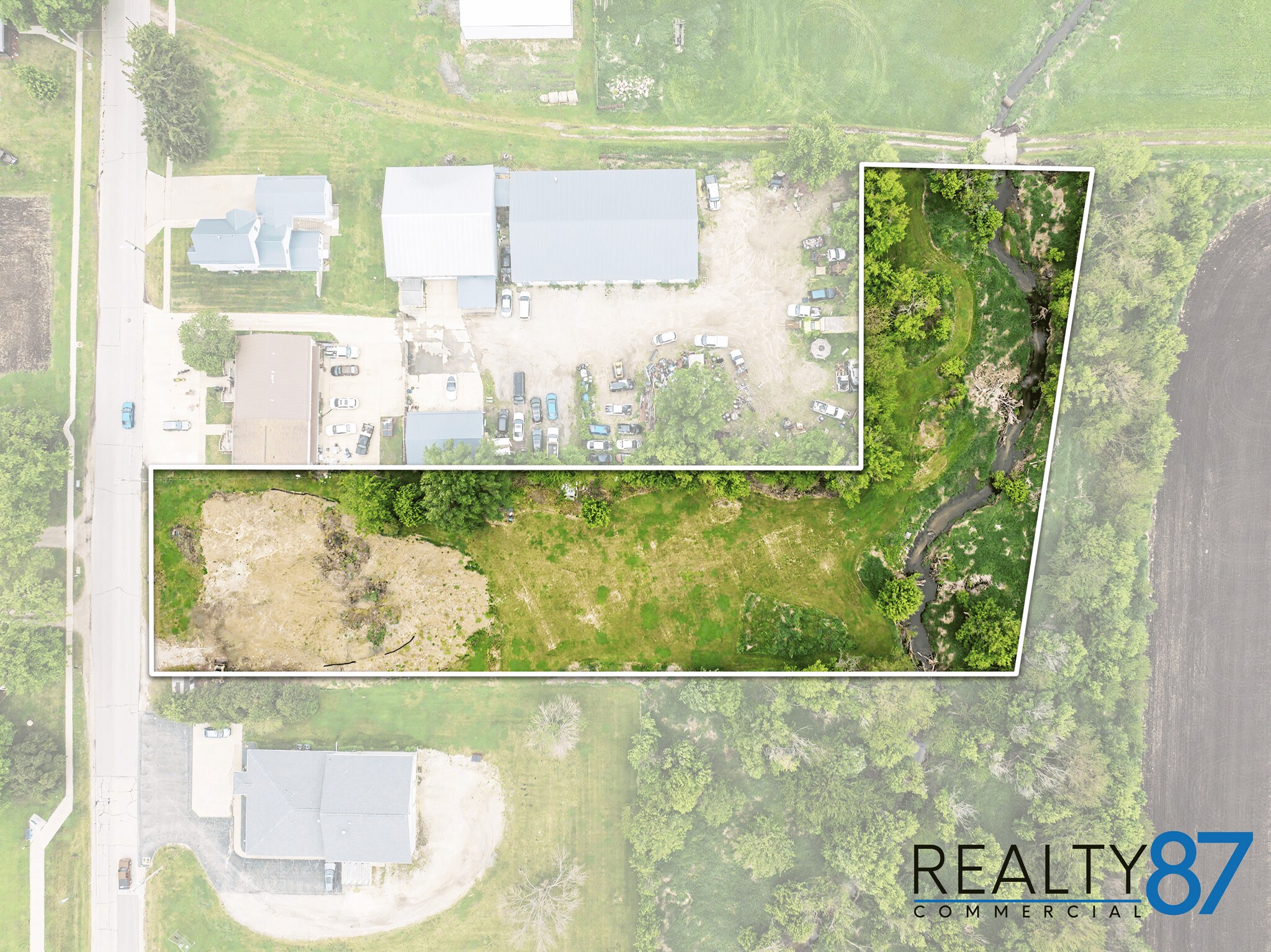 410 S Main Ave, Alburnett, IA à vendre Aérien– Image 1 sur 14