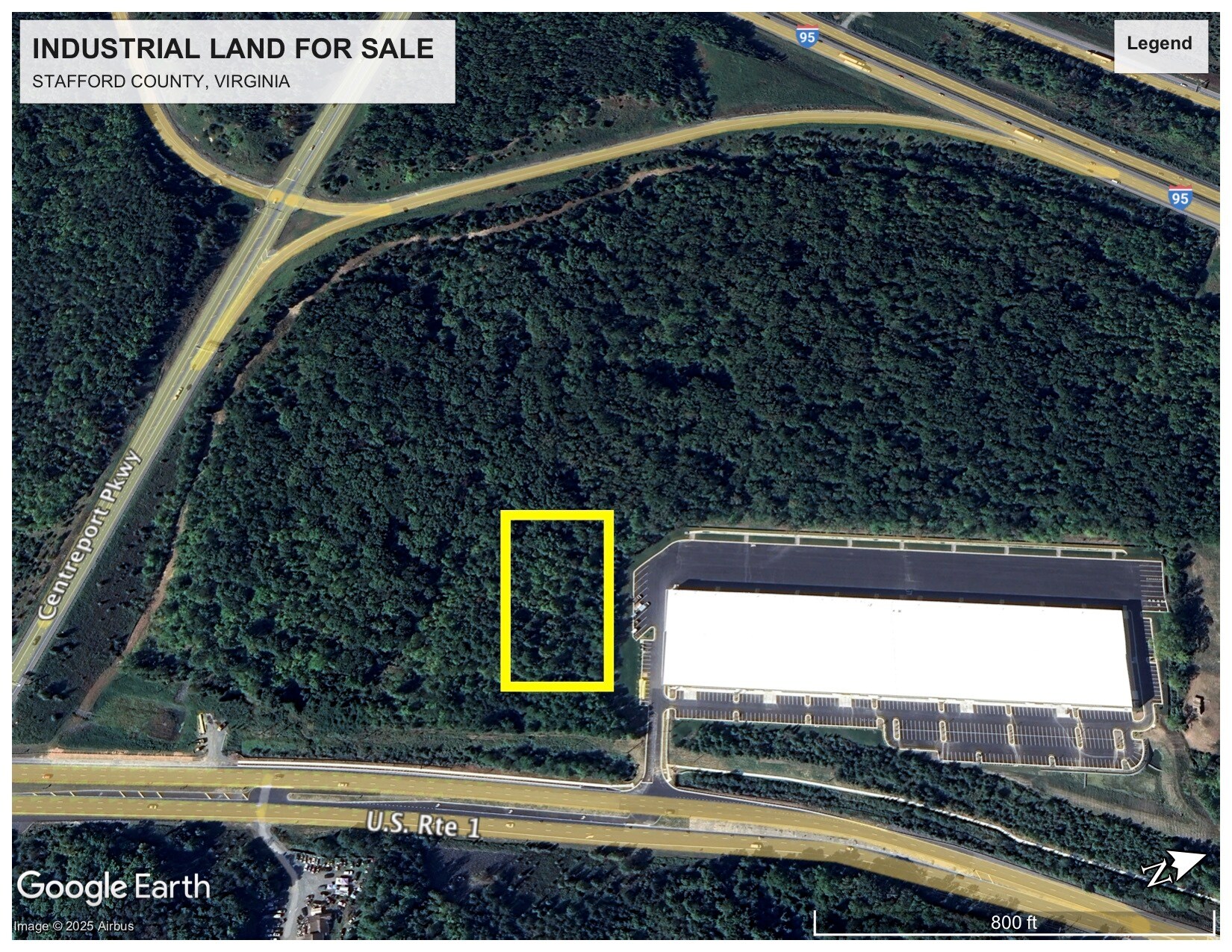 Right Next to 1045 Richmond hwy, Fredericksburg, VA à vendre Aérien– Image 1 sur 8