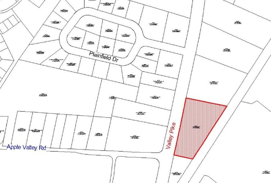 3343 Valley Pike, Winchester, VA à vendre - Plan cadastral – Image 3 sur 3