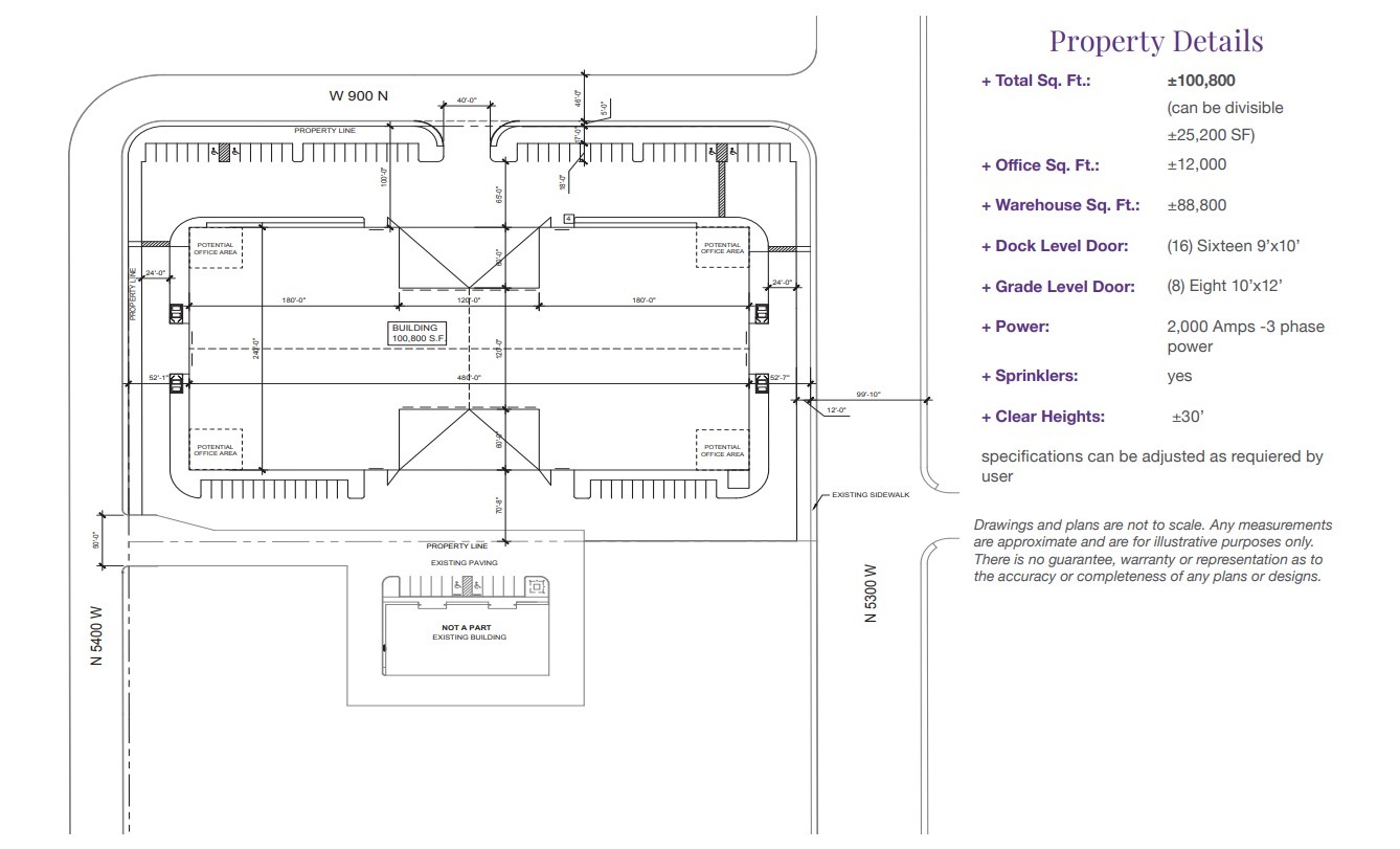 5300 W 900 N, Cedar City, UT à louer Plan d’étage– Image 1 sur 1