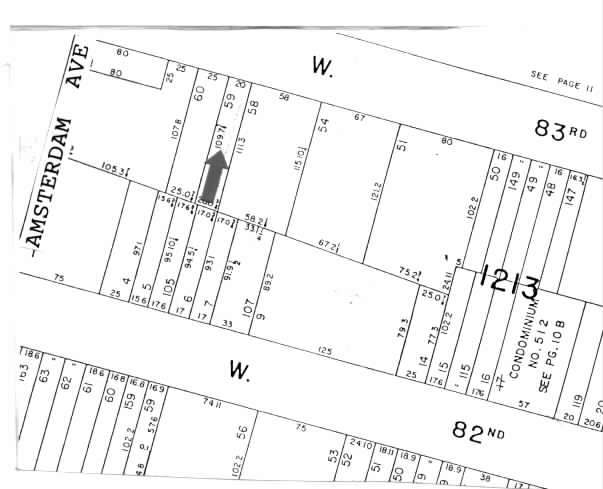 164 W 83rd St, New York, NY à vendre - Plan cadastral – Image 2 sur 26