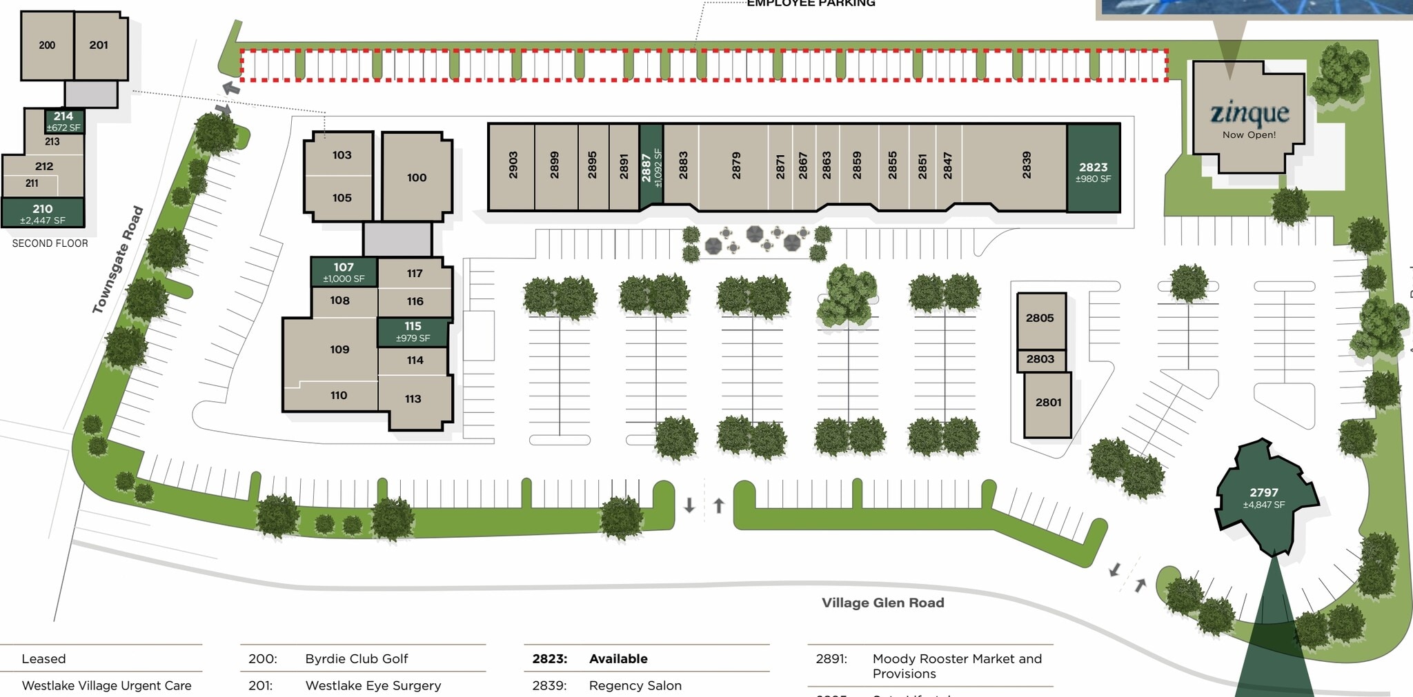 2900 Townsgate Rd, Westlake Village, CA à louer Plan de site– Image 1 sur 1