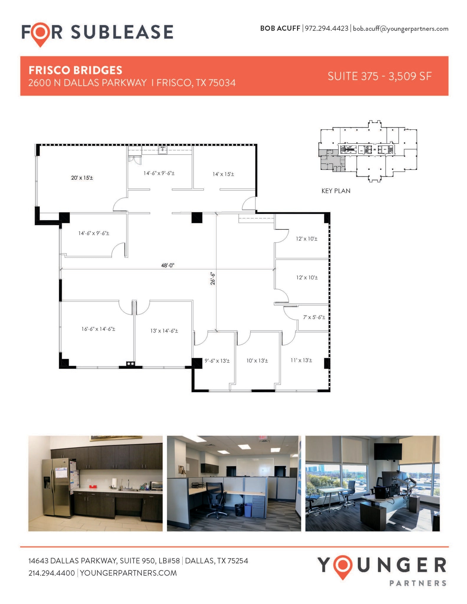 2600 N Dallas Pky, Frisco, TX à louer Plan d’étage– Image 1 sur 1