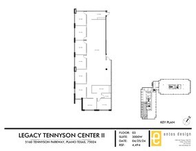 5100 Tennyson Pky, Plano, TX à louer Plan d’étage– Image 1 sur 1
