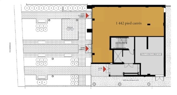 6654-6722 Rue Sherbrooke E, Montréal, QC à louer Plan d’étage– Image 1 sur 1