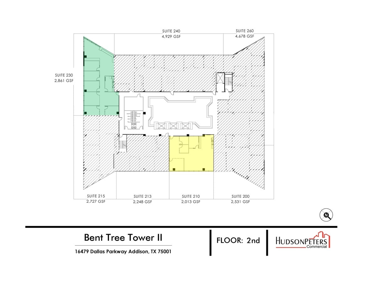 16479 Dallas Pky, Addison, TX 75001 - Lot 210 -  - Plan d’étage - Image 1 of 1