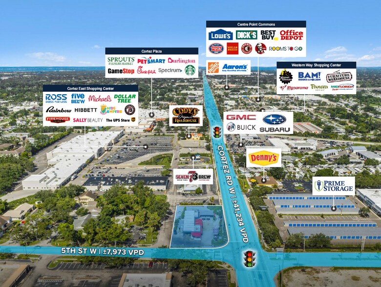 505 Cortez Rd W, Bradenton, FL à vendre - Photo de l’immeuble – Image 2 sur 2