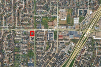 2620 Harwood Rd, Bedford, TX - Vue aérienne vue de carte