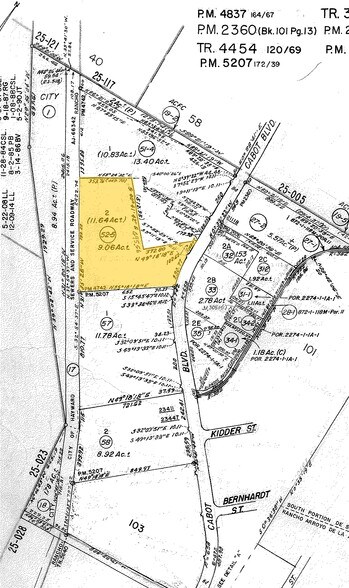 21201 Cabot Blvd, Hayward, CA à vendre - Plan cadastral – Image 2 sur 2