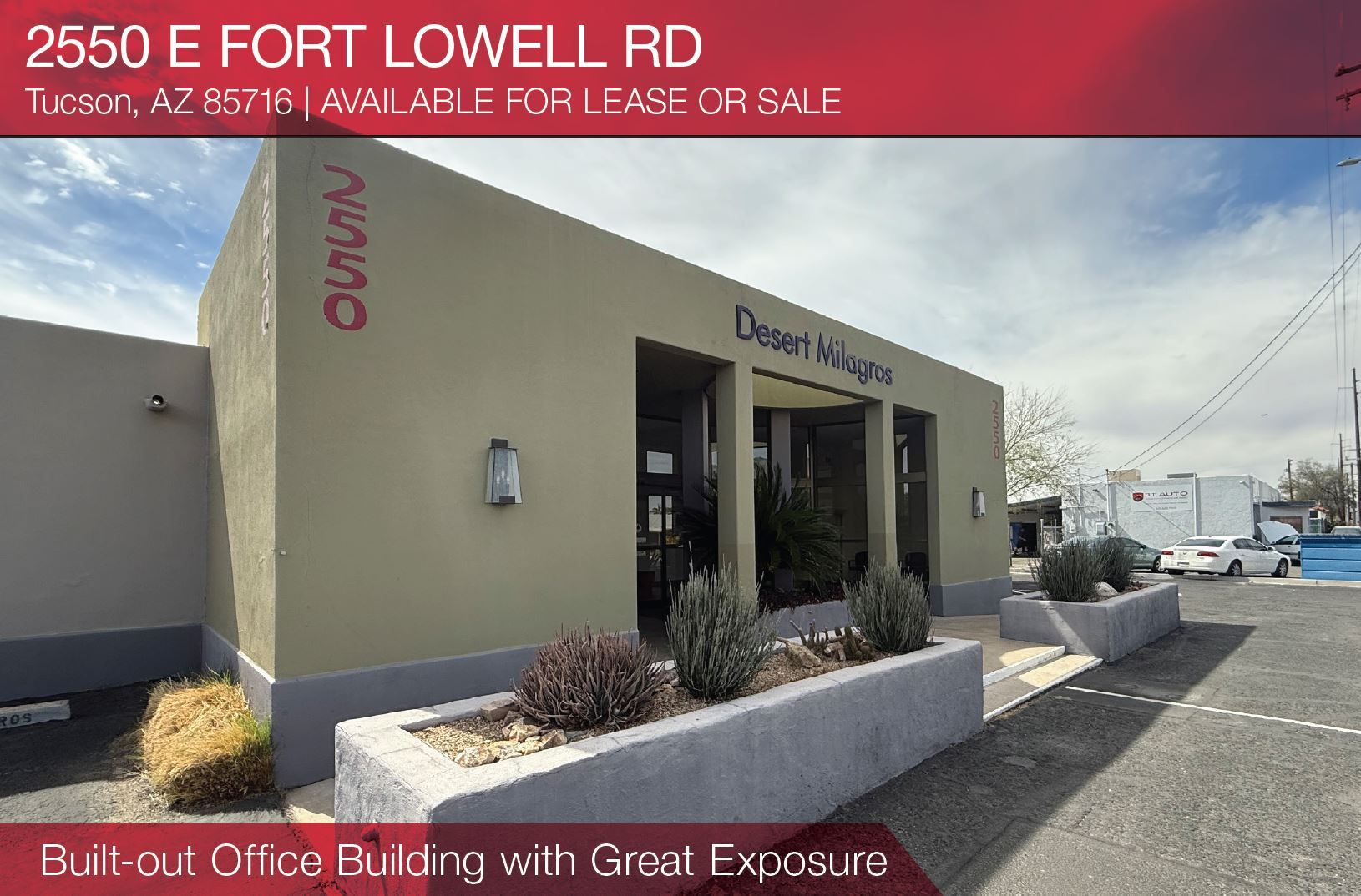 2550 E Fort Lowell Rd, Tucson, AZ à vendre Photo principale– Image 1 sur 11