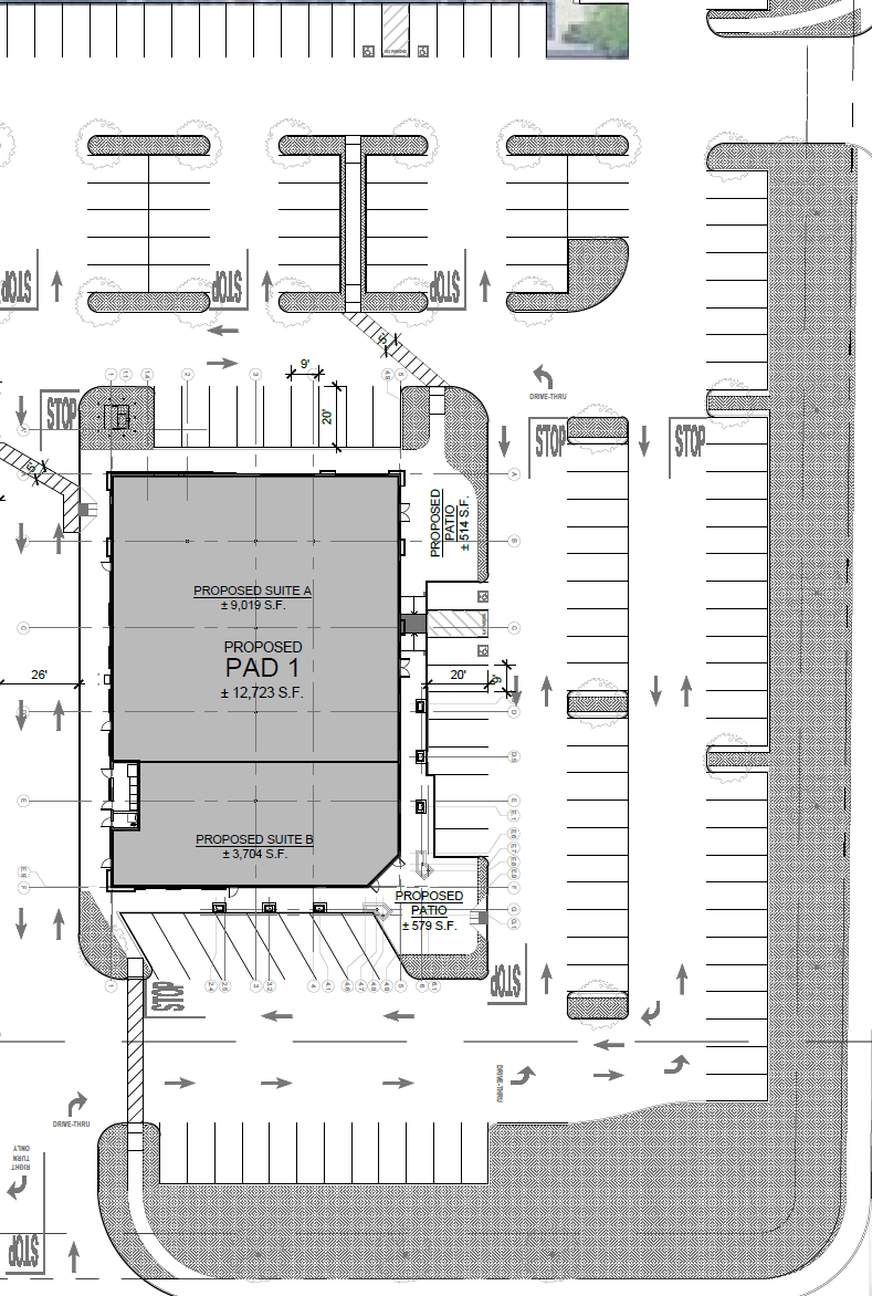 8520-8580 Whittier Blvd, Pico Rivera, CA à louer Plan d’étage– Image 1 sur 1