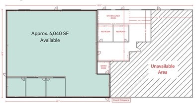 12834 Earhart Ave, Auburn, CA à louer Plan d’étage– Image 1 sur 1
